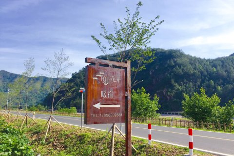 仙居陌上花开暖宿